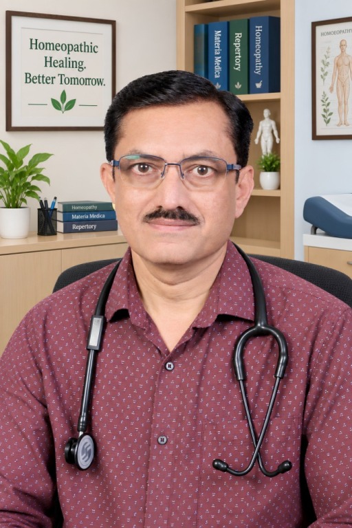 Dr. Hanumesh K. Dharani, M.D.(Hom.), Chief Consultant at Nova Homeopathic Clinic